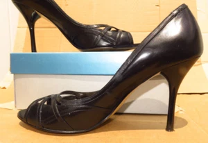 Woman's HEELS  NINE WEST, 8M, BLACK,  INTICEO - Picture 1 of 12
