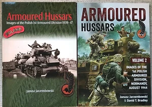 JARZEMBOWSKI "ARMOURED HUSSARS: POLISH 1ST ARMOURED DIVISION " 2 VOLS 2014/15 PB - Foto 1 di 1