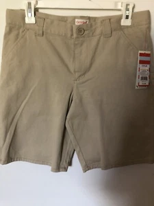 Boys Cat & Jack Khaki Sorts with Adjustable Waist Size 14 Plus/Husky - Picture 1 of 2
