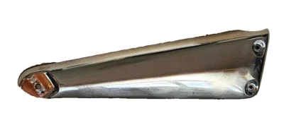 05 Triumph Rocket 3 III Right Side Cover Panel (Chrome) - Image 1 of 4