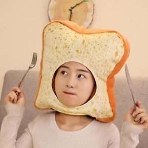 Toastmütze Kappe Kostüm Kostüm Kostüm Kopfbedeckung Cosplay Kopfschmuck Foto Requisiten - Bild 1 von 12