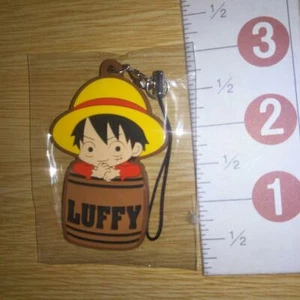 A64953 One Piece / Anime / Barrel Rubber strap / Luffy - Picture 1 of 3