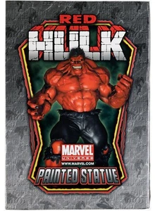 NEW/Sealed! Red HULK STATUE (Bowen Designs 2009) AVENGERS SIDESHOW Bust Savage - Picture 1 of 6