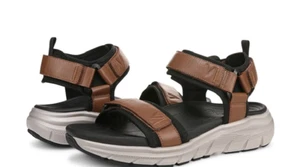 Vionic Walk Max Wanderer Hazelnut 3 Point Strap Sandal Men's US sizes 9-13 NEW!! - Picture 1 of 3
