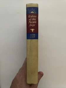 Riders of the Purple Sage by Zane Grey Renewed 1940 Hardcover w/o Dust Jacket - Picture 1 of 8
