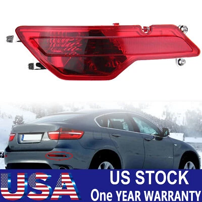 Rear Right Side Bumper Fog Light Reflector For BMW X6 E71 E72 2008-14 xDrive35i Foto 1 de 4