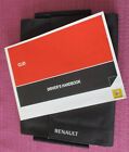 RENAULT CLIO (2013 - 2016) OWNERS MANUAL - HANDBOOK WITH 1 SERVICE STAMP.