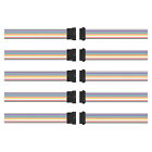 10 pièces connecteur SM 9 broches prise mâle vers femelle fil électrique 2,54 mm pas 30 cm