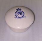 Boîte à bijoux en porcelaine Royal Air Force Police Fiat Justitia