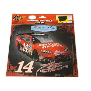 Tony Stewart #14 Decal Sticker Win-Craft Ultra Removable Reusable 2009 5.75"x4.5 - Picture 1 of 1