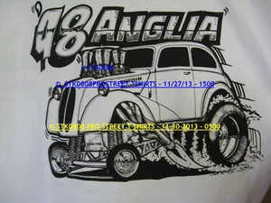 Camiseta para hombre Pro Street 48 Anglia 3XLarge - Imagen 1 de 2