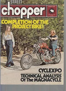 Street Chopper--March 1974-----26 - Foto 1 di 1