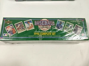 New Upper Deck 1990 Factory Sealed Complete Card Set, 3-D Team Logo Hologram - Picture 1 of 9
