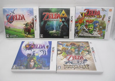 3DS The Legend of Zelda OCARINA Tri Force 2 Majora Tri Force Heroes ... 5Games - Image 1 of 4