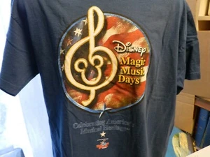 DISNEYANA T-SHIRT (200X) DISNEY MAGIC MUSIC DAYS (XL) - Picture 1 of 1