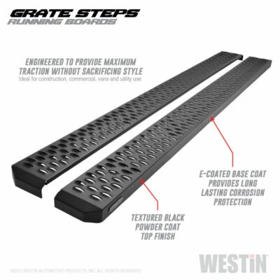 Westin Black Grate Steps Running Boards for 2002-2010 Ford Explorer 27-74735 Foto 1 de 4