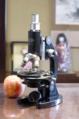 microscope antique vintage collectible Olympus' "Homare" microscope - Image 1 of 4