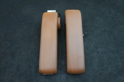 Set 2 Console Armrest Brown OEM 3W0864209F Bentley Continental Flying Spur 06-12 - Image 1 of 4