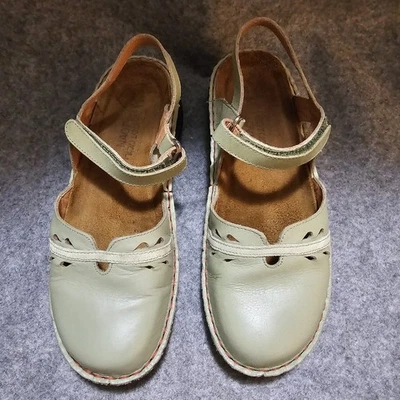 Naot Gardenia para mujer talla 5,5. Mary Jane. Verde menta. Comodidad y estilo.  Foto 1 de 4