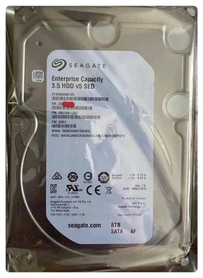 For Seagate ST8000NM0105 8TB 7200RPM SATA 6Gb/s 256MB 3.5" Enterprise HDD - Image 1 of 4