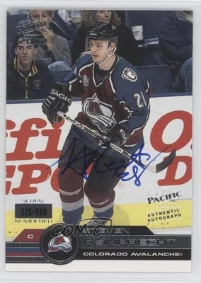 2001-02 Pacific /500 Steve Reinprecht #445 Auto - Image 1 of 2