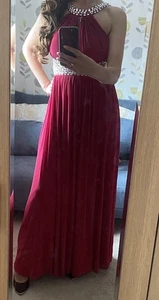 Quiz dress Maxi Evening Party Prom Dress Size 10 - Picture 1 of 6