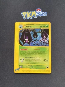 Juego de cartas coleccionables Pokémon Crobat Skyridge 6/144 regular raro LP. - Imagen 1 de 3