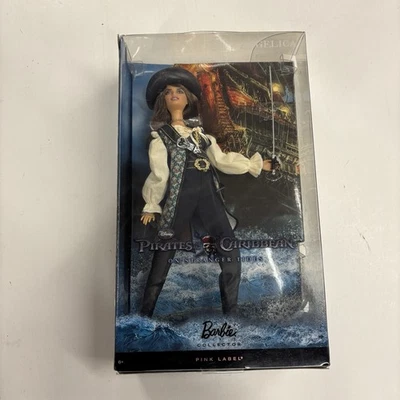 Barbie Collector Pink Label Pirates Of The Caribbean Angelica 2010 Doll New NIB  - Image 1 of 2