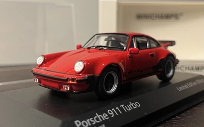 Porsche 911 Turbo 1 43 3.3 Minichamps Indischrot ! 1 Of 500! - Immagine 1 di 4