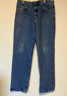 KIRKLAND SIGNATURE Mens Jeans Size 38x34 Regular Fit Dark Denim Straight Leg - Image 1 of 4
