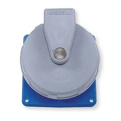 Watertight Pin Sleeve Receptacle 30A 250V 2 Pole IEC IP67 Industrial Plug - Image 1 of 3