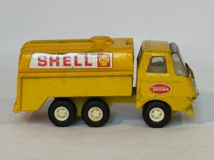 TONKA MINI SHELL CISTERNA VINTAGE - 6" AMARILLO - muy querido - Imagen 1 de 9