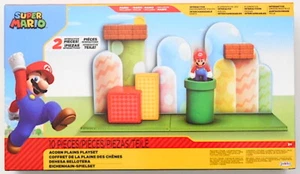 Jakks Super Mario World Of Nintendo Acorn Plains Playset 2021 New In Sealed Box - Picture 1 of 2