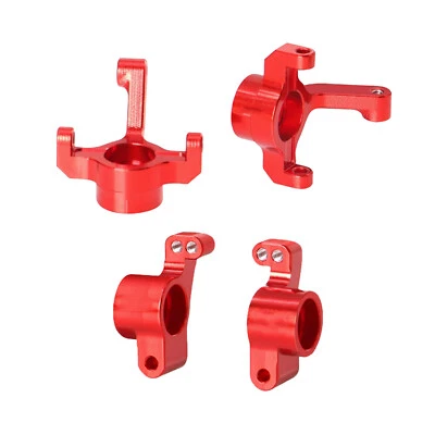 For Losi 1/24 Micro-B 2WD BUGGY Alloy Front Caster Blocks &Knuckle & Rear Hubs - Image 1 of 4