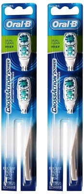 Oral B CrossAction Power Toothbrush Replacement Head (Soft) (Pack of 2) - Image 1 of 4
