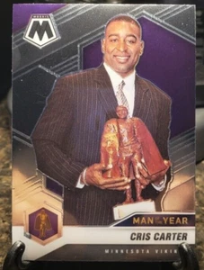 2021 Panini Mosaic Man of the Year Cris Carter #277 Minnesota Vikings - Picture 1 of 2