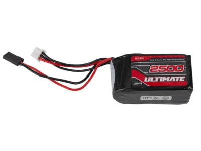 ULTIMATE RACING Ultimate RC LiFe batteria 6.6V 2S 2500mAh ricevitore JR spina Hump