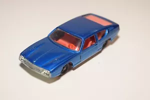 A43 1:55 SIKU V317 V 317 ESPADA LAMBORGHINI 400GT 400 GT AZUL METÁLICO VN COM... - Imagen 1 de 7