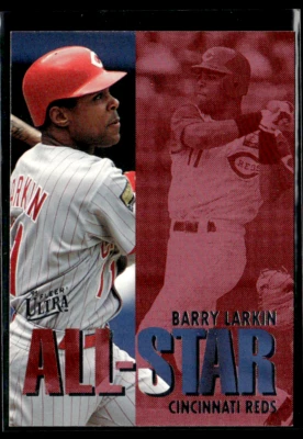 1995 Fleer Ultra - All-Star Barry Larkin #10 - Image 1 of 2