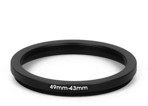 49mm - 43mm Filter Adapter Step-Down - Picture 1 of 1