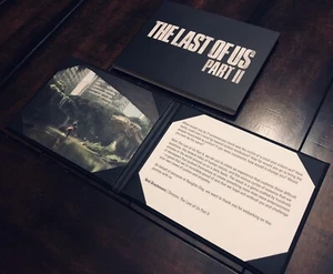 The Last of Us Teil II 2 Ellie Edition Lithographie Kunstdruck & Danke - Bild 1 von 5