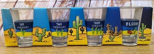 Juego de 4 vasos de chupito coleccionables Jumpin' Banana PP8210 - Imagen 1 de 6
