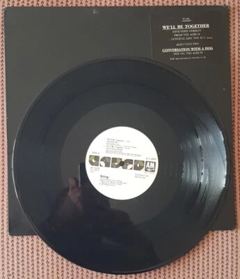 STING POLICE WE'LL BE TOGETHER 4 VERSIONS RARE 12 INCH USA PROMO SINGLE, MINT - Image 1 of 2