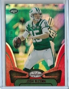 2018 Panini Certified Josh McCown Red Parallel 70/99 - Picture 1 of 2