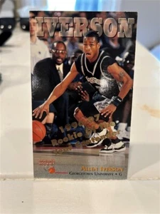 1996 Score Board Basketball Rookies ROY Contenders Allen Iverson Rookie RC HOF - Picture 1 of 2
