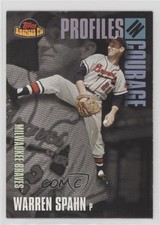 2001 Topps American Pie Profiles in Courage Warren Spahn #PIC16 HOF