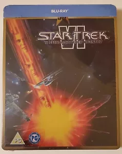 NEW SEALED Star Trek VI 6 - The Undiscovered Country 50th Blu-ray Steelbook - Picture 1 of 3