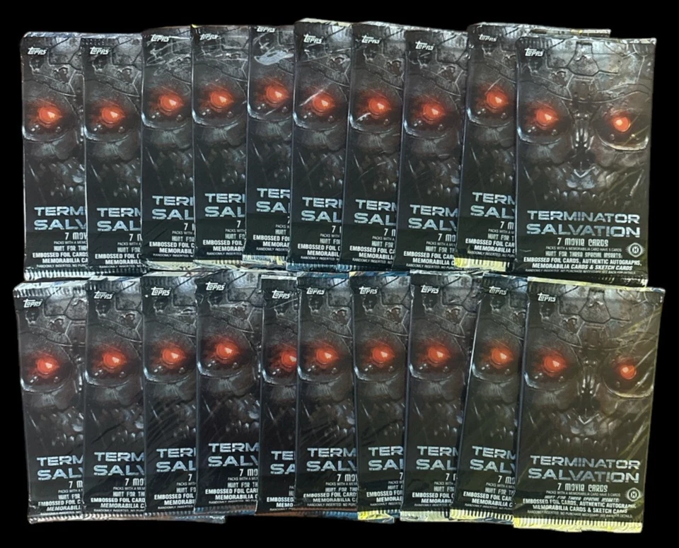 2009 Topps Terminator Salvation Movie Cards 20 Pack Lot - Image 1 of 1