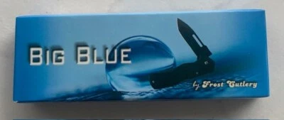 Frost Cutlery Big Blue  Folding Lockback  Pocket Knife - Image 1 of 4