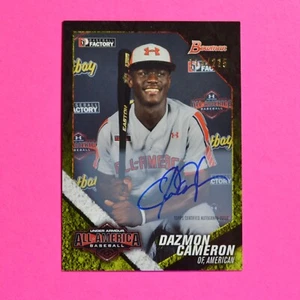 2014 Bowman Under Armour All-American Auto Dazmon Daz Cameron #UAA4 /225 RC - Picture 1 of 1